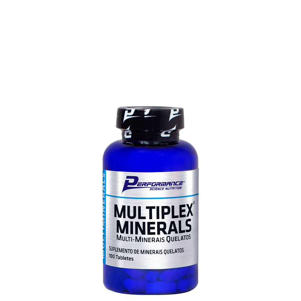 Multi-Minerais Quelato Multiplex Minerals 100 tabletes Multi-Minerais Quelato Multiplex Minerals 100 tabletes