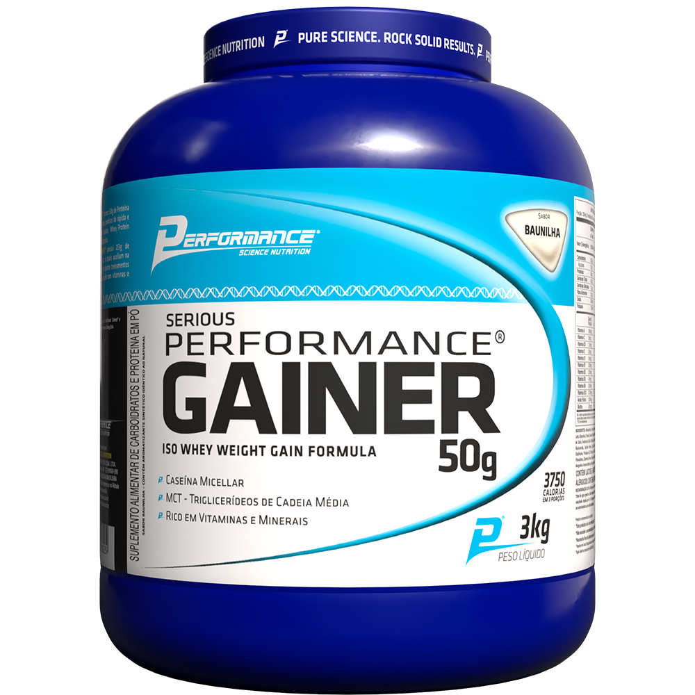 Hipercalórico Mighty Mass 3000 Hipercalórico Serious Performance Gainer 3kg
