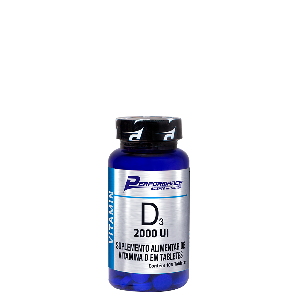 Vitamina D3 2000 UI - 100 Tabletes