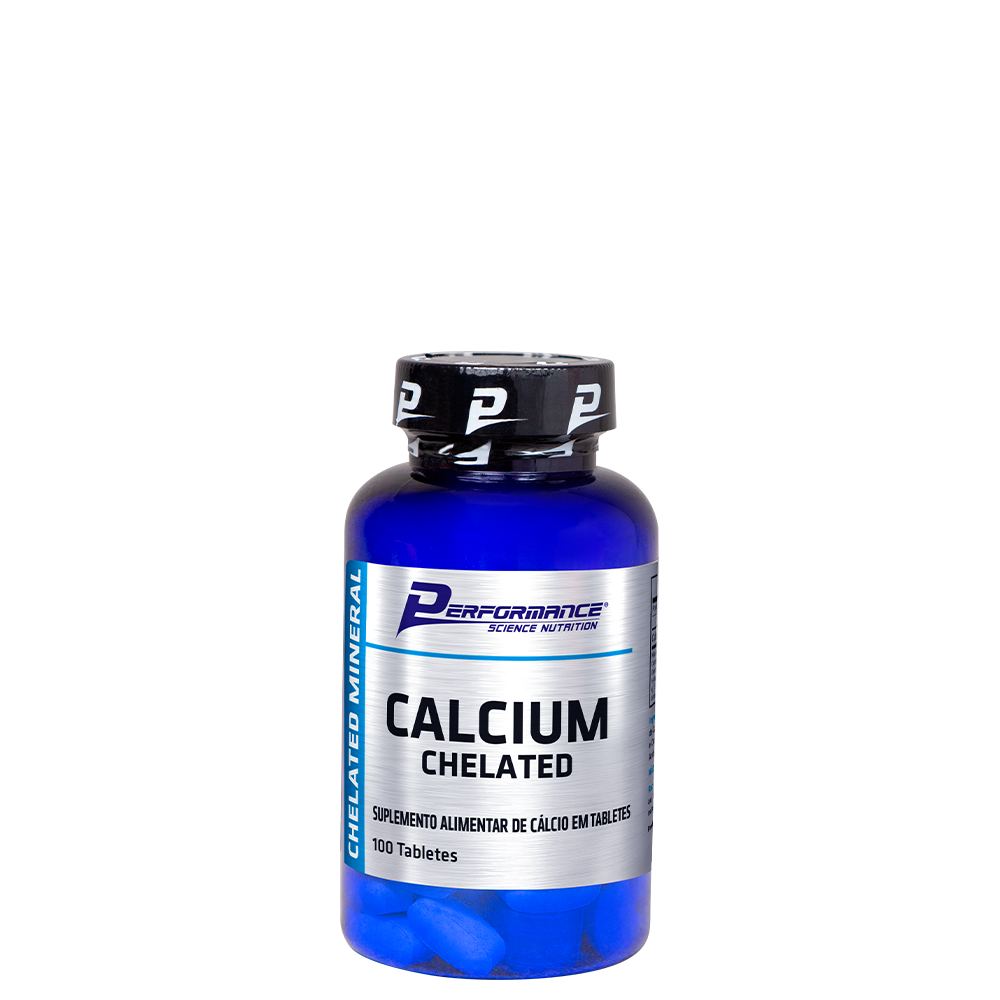 Cálcio Quelato - 100 tabletes