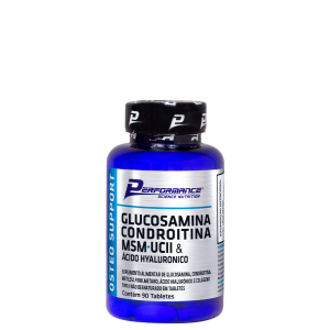 Glucosamina Condroitina MSM + UCII & Ácido Hialurônico - 90 Tabletes