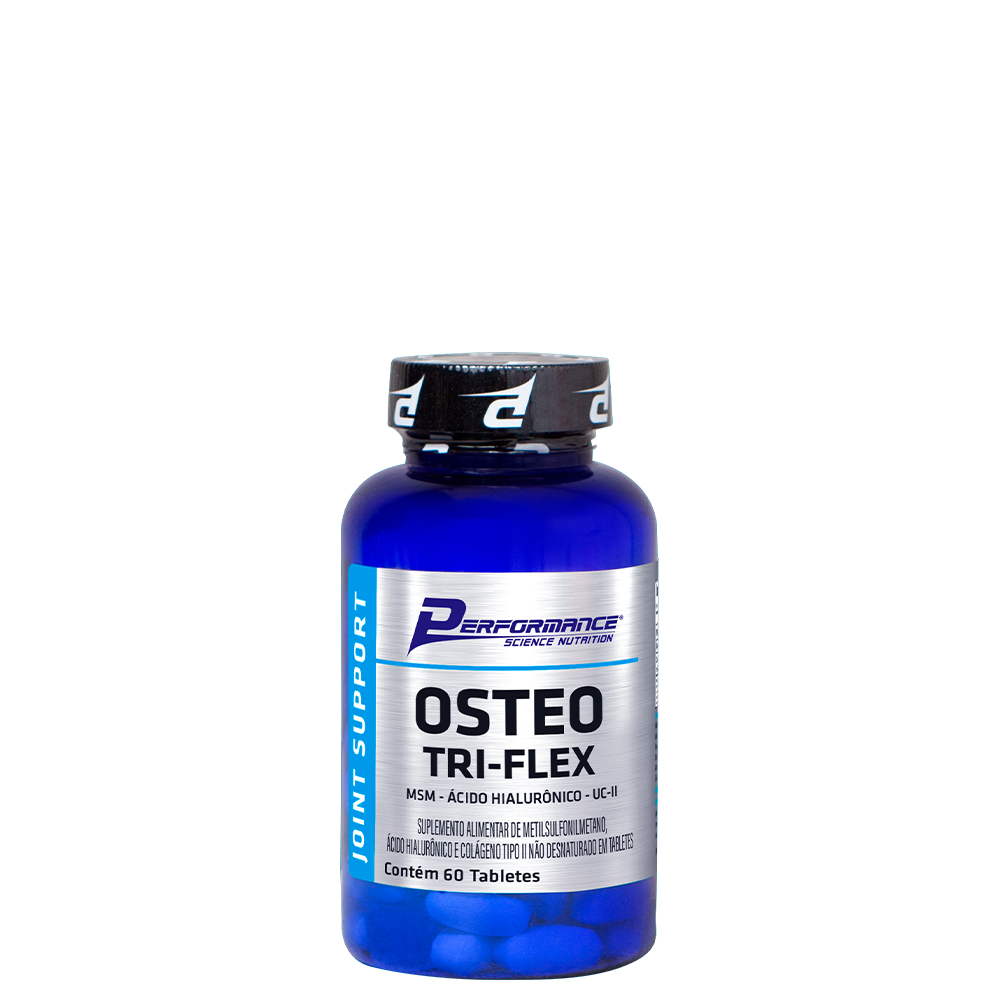 Osteo Tri-Flex MSM Ácido Hialurônico e Colágeno Tipo II - 60 Tabletes
