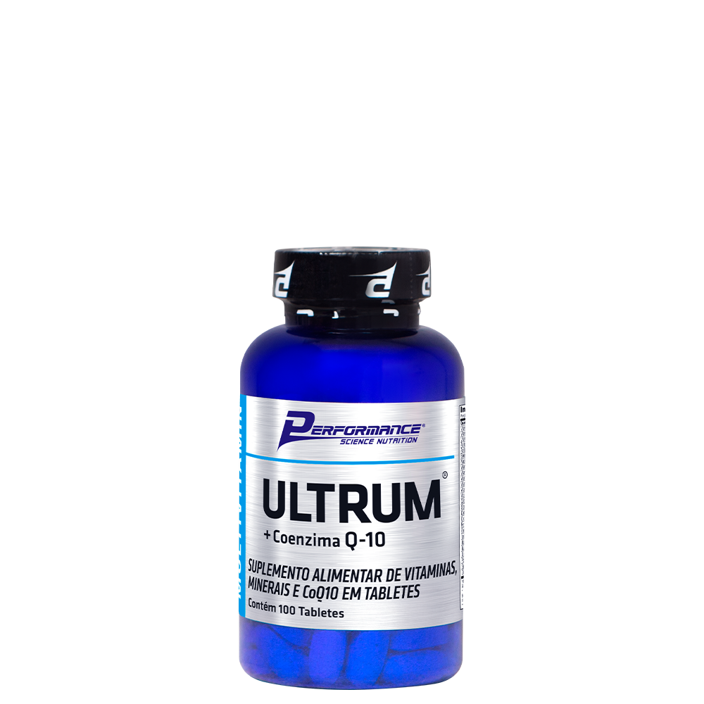 Multivitamínico Mineral Ultrum com Coenzima Q-10 100 Tabletes